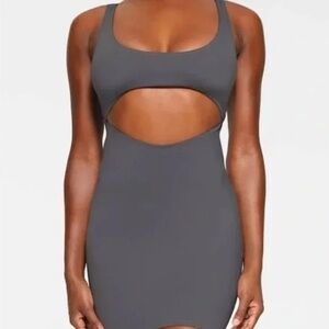 SKIMS Swim Cutout Tank Dress Size Medium NWT